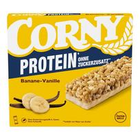 Corny Protein Cereal Sugar-Free Energy Bar Banana & Vanilla 4X25G
