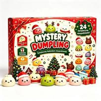 24‑Day Christmas Dumpling Squishy Advent Calendar 2026,Fidget Sensory Countdown Calendar,Surprise Squishies,Stress Relief Fidget L