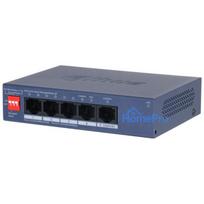 Switch, DAHUA, DH-CS4005-4ET1GT-36, Type L2, PoE ports 4, 40 Watts, CS4005-4ET1GT-36