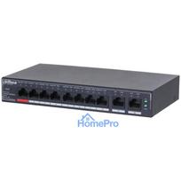 Switch, DAHUA, DH-SG4010P, Type L2, PoE ports 8, 110 Watts, SG4010P