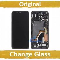 Screen for Google Pixel 4 XL black with frame (Updated: China)