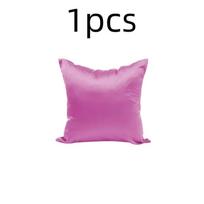 Imitated Silk Pillowcase Slip Plain Bed 100% Satin Pillow Cover 50X50 Solid Pillowcase 60x60cm Home Decor for Sofa Chair Smooth 30X50CM