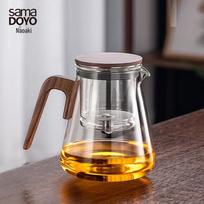 SAMADOYO Magnetic Rotation Glass Teapot 800mL
