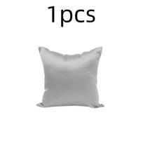 Imitated Silk Pillowcase Slip Plain Bed 100% Satin Pillow Cover 50X50 Solid Pillowcase 60x60cm Home Decor for Sofa Chair Smooth 30X50CM