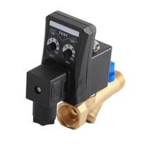 G1/2 DN15 Automatinis elektroninis laiku valdomas išleidimo vožtuvas oro kompresoriaus kondensato valdymui Išleidimo vožtuvas AC230V/AC110V 220V