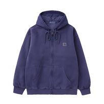Carhartt WIP Vista Drawstring Zip-Up Hoodie I029524-2BZ-GD L blue