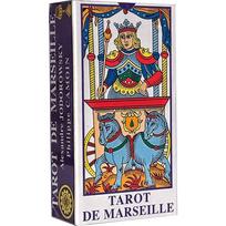Camoin Tarot de Marseille Camoin-Jodorowsky Classic Tarot Deck with Illustrated Cards and Guidebook gray