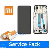 Screen for Xiaomi Mi 11 Lite 4G (Lite 5G / Lite 5G NE) with frame / Mint Green / (Service Pack)