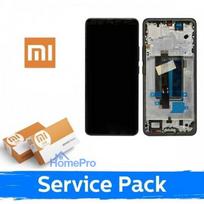 Screen for Xiaomi Redmi Note 13 Pro+ 5G with frame / Aurora Purple / (Service Pack)