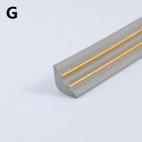 Nauja minkšta lipni juostelė lubų dekoravimui sienų lipdukas Viršutinio kampo linijos kraštų juostos 3.5cm*1m