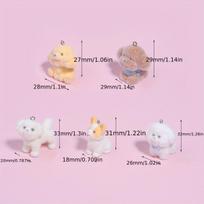Korgis Tedi Šuniuko Pakabukai,  2pcs Corgi