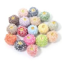 Pompom papuošalas,  Rožė Raudona Spalva