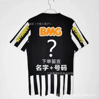 2012/13 Santos FC Home Jersey 11 Neymar Retro Short Sleeve Football Shirt Men Women S