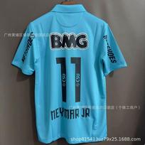 2012/13 Santos FC Home Jersey 11 Neymar Retro Short Sleeve Football Shirt Men Women S