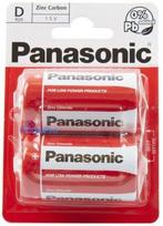 BATD.ZN.P2 LR20 / D baterijas Panasonic Zinc-carbon MN1300 / E95 iepakojumā 2gb.