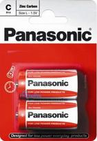 BATC.ZN.P2 LR14 / C baterijas Panasonic Zinc-carbon MN1400 / E93 iepakojumā 2gb.