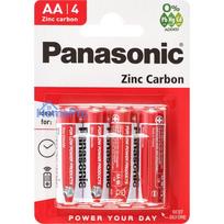Battery - Panasonic AA R6 Zinc Carbon 1.5V 4-pack.