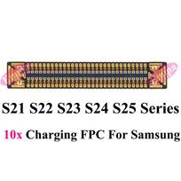 10pcs Charging Connector FPC For Samsung S25 S24 S23 S26 A15 A12 A72 A73 A05S A51 A71 A54  Motherboard FPC Connector 78Pin
