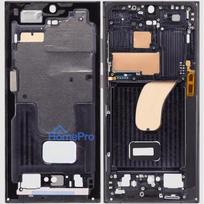 Screen frame / inner housing for Samsung S918 S23 Ultra Phantom Black (Red) (Graphite)