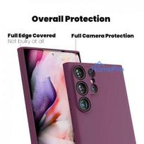 Case 'TM Pure Silicone' for Samsung S916 S23 Plus / Elegant Purple / (Blister)