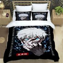 Jujutsu Kaisen Duvet Cover pillowcase Bedding Bedroom Decoration Children Gift adult Single Double bed Large SizeZip Duvet Cover 100x150cm