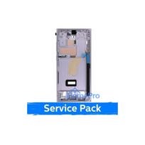 Screen frame / inner housing for Samsung S918 S23 Ultra / Lavender / (Service Pack)