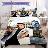 Elvis Bedding Set Breathable Duvet Cover With Pillowcases Home Decoration Birthday Gift 135cmx200cm