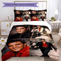 Elvis Bedding Set Breathable Duvet Cover With Pillowcases Home Decoration Birthday Gift 140cmx210cm