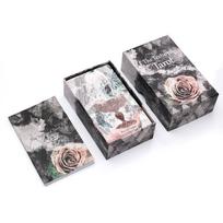 The Textured Tarot 78 Card Tarot Deck With Booklet Gilded Edge Origin Size 12x7 Size Standard 78 Cards And Is Fully Illustrated gray