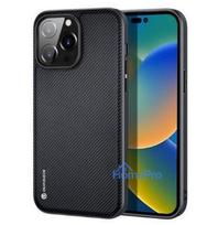 Dux Ducis Apple iPhone 14 Pro Max Fino case cover made of nylon material Black