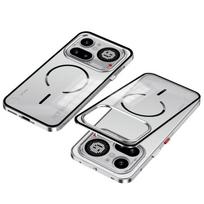 Nothing Phone 4a/4a Pro Magnetic Metal Frame Case Matte Anti-drop Cover Phone 4A Pro