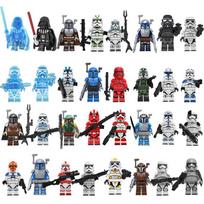 Building Block Minifigures Toys Darth Vader Stormtrooper Clone Trooper 32PCS