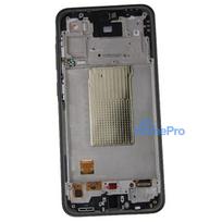 LCD screen Samsung A366 A36 5G with touch screen and frame Awesome Black original (service pack)