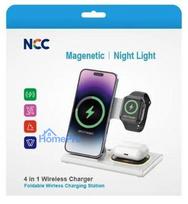 Wireless charging station NCC 4in1 (Phone,Watch,Pods)