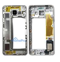 Middle housing Samsung A310 A3 2016 grey (black) with buzzer and sides buttons original (used Grade B)