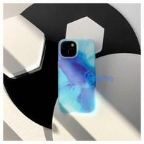 Evelatus Apple iPhone 15 Plus Premium Silicone case Customized Print Blue