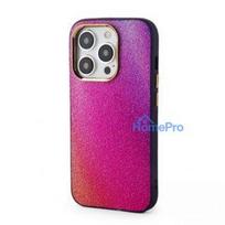 iLike Apple iPhone 14 Pro Max Print Desire Customized Diamonds Case Purple