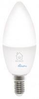 DELTACO LED Bulb, E14, WIFI 2.4GHZ, 5W, 470LM, Dimmable, 2700K-6500K, 220-240V