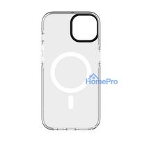 Evelatus Apple iPhone 15 Plus PC+TPU With MagSafe Customized Print Flower Transparent