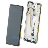 LCD screen Xiaomi Poco X3 Pro / X3 / X3 NFC with touch screen with frame Phantom Black / Tarnish original (service pack)