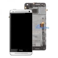 LCD screen HTC One Mini with touch screen and frame white original (used Grade C)