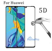 Screen protection glass "5D Full Glue" Huawei P40 curved black bulk
