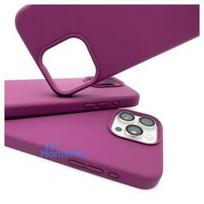 Evelatus Apple iPhone 15 Pro Premium Soft Touch Silicone Case Deep Purple