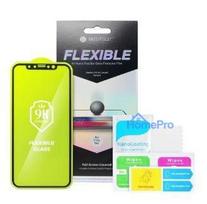Screen protection glass Bestsuit Flexible Hybrid Glass 5D Apple iPhone 12 Mini case-friendly black