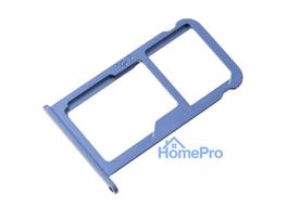 SIM card holder Huawei P9 (Dual) blue original (service pack)