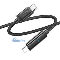 USB cable HOCO U127 "lightning" (27W) 1,2m black