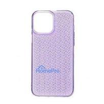 iLike Apple iPhone 14 Silicone case Shine Transparent Violet