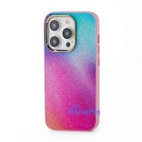 iLike Apple iPhone 15 Pro Print Desire Customized Diamonds Case Pink