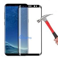 Screen protection glass "5D Full Glue" Samsung G998 S21 Ultra 0.18mm (without hole) curved bulk