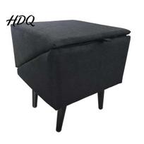 Solid Wood Pet Ramp Split And Footstool for Couch Folding Stair Stool Dog Bed 13.8  H Step B gray